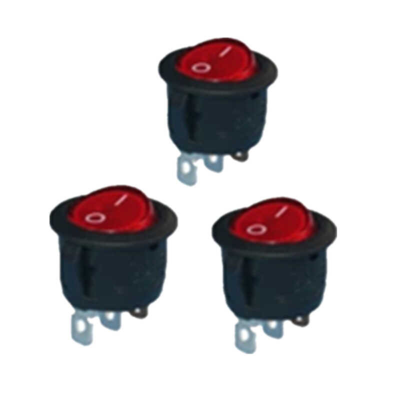Ship type switch KCD1 four legged light circular switch three legged ...
