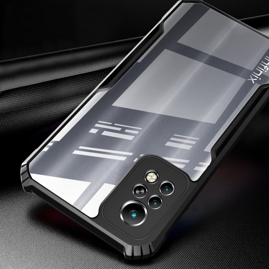 Heavy Duty Transparent Acrylic Shockproof Casing For infinix Hot 11S 30 ...