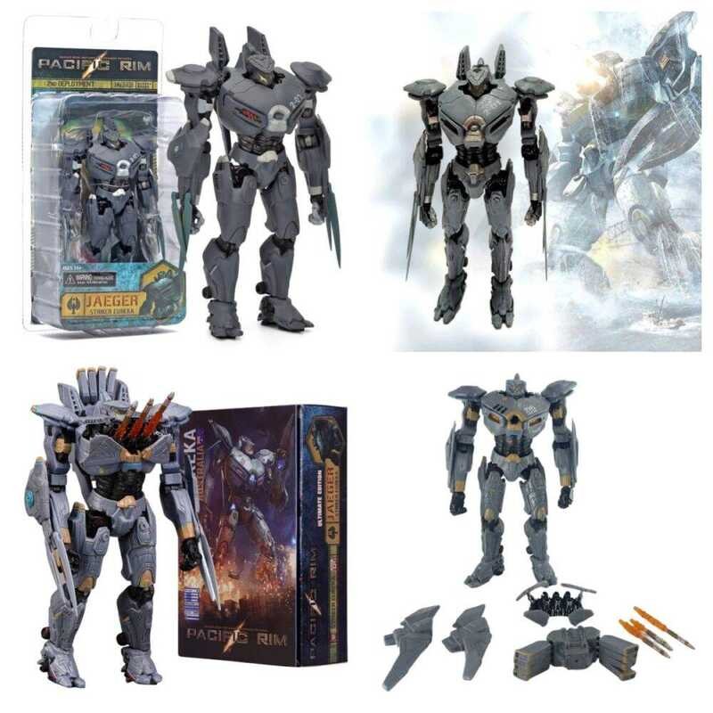Rim NECA Pacific JAEGER Striker Eureka Articulado Action Figure Robot ...