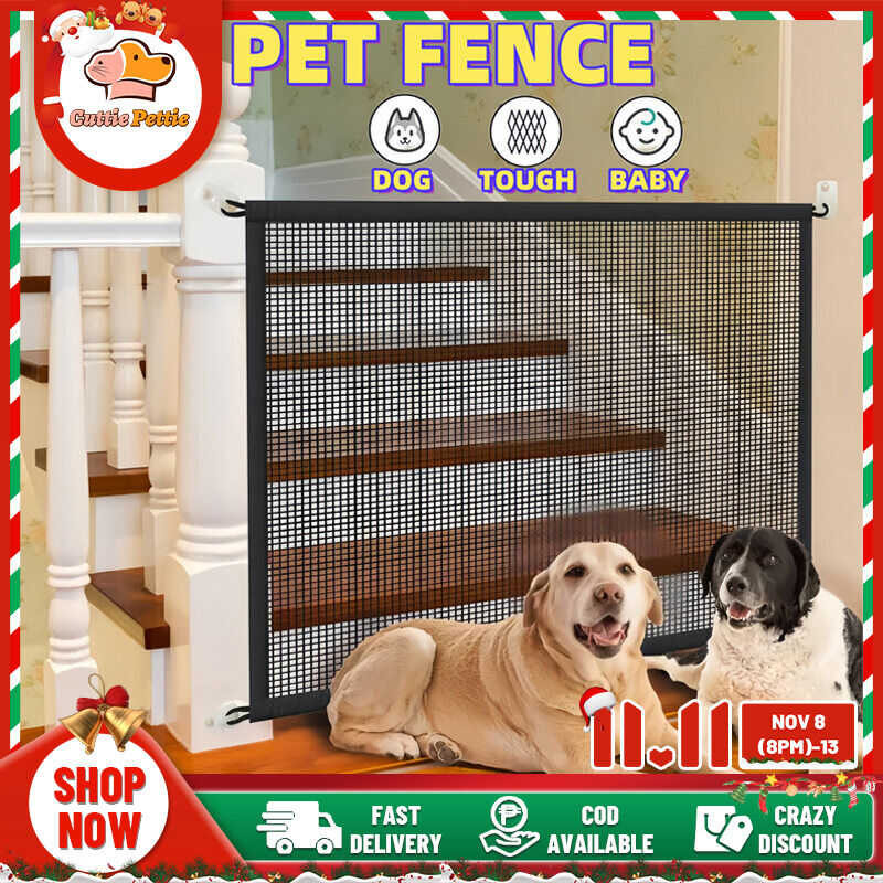 Dog Net Portable Folding Safety Guard for Internal and Outdoor Pet ...