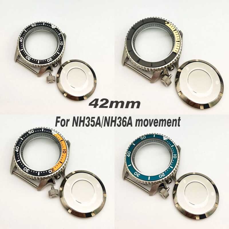 40 Mm Passend NH35A NH36A Wurzel Bier Uhrenetui Roségold Armband
