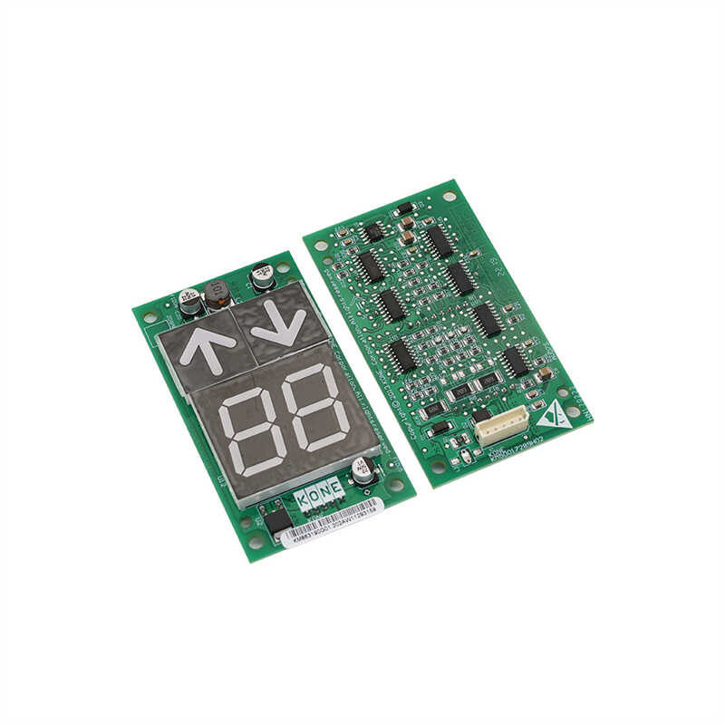 Elevator outbound call display board KM863190G01 seven segment code ...