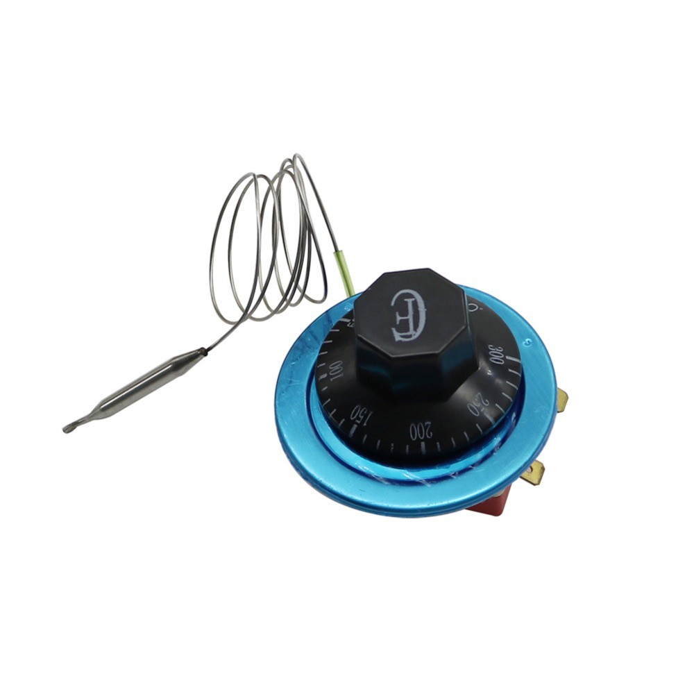 1pcs Rotary Temperature Controller Ac220v 16a Dial Thermostat ...
