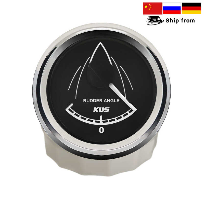 KUS Waterproof Angle Bar Indicator Gauge With Rudder Sensor 52mm - Foto 8