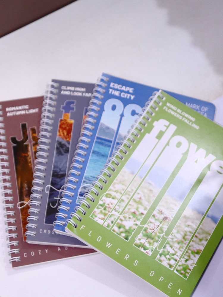 Spiral Notebook A5/60 Sheet Spring Notebooks For Easy Writing Notepad ...