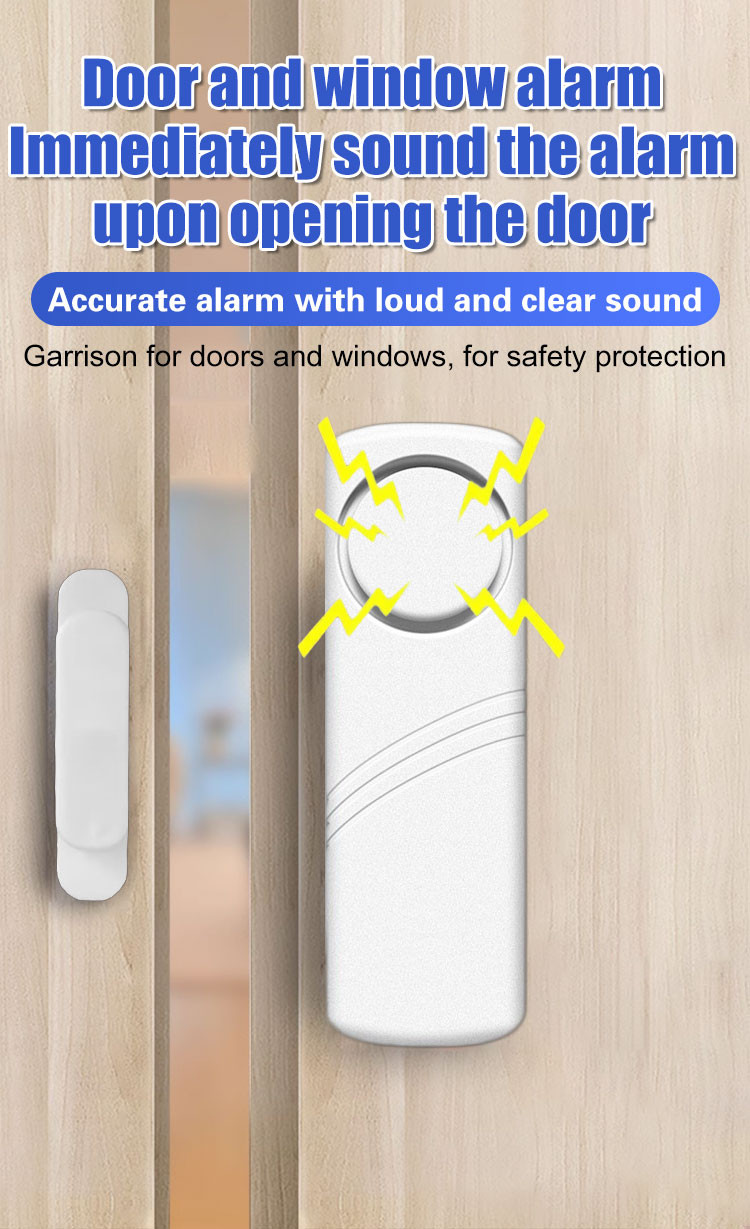 Wireless door and window alarm/inductive alarm antitheft Door and ...