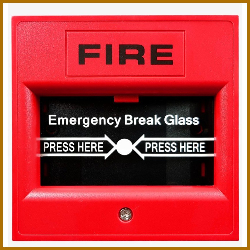 Fire Alarm Switch Practical Fire Emergency Alarm Manual Push-button ...