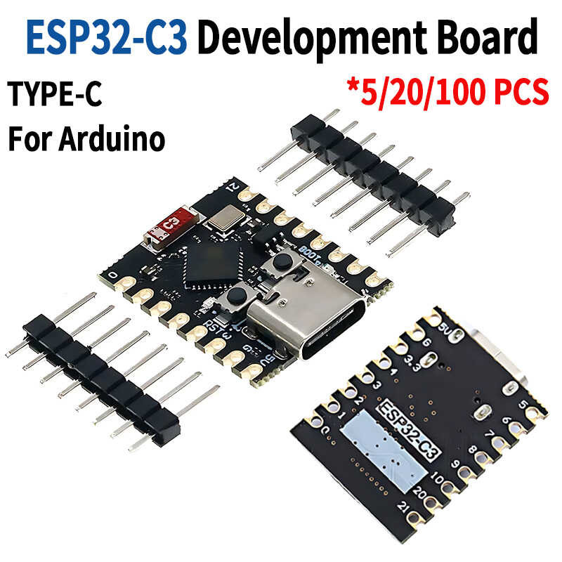 5 ☆ PCS Esp32 C3 Development Board Modules Mini Wifi BT Bluetooth ...