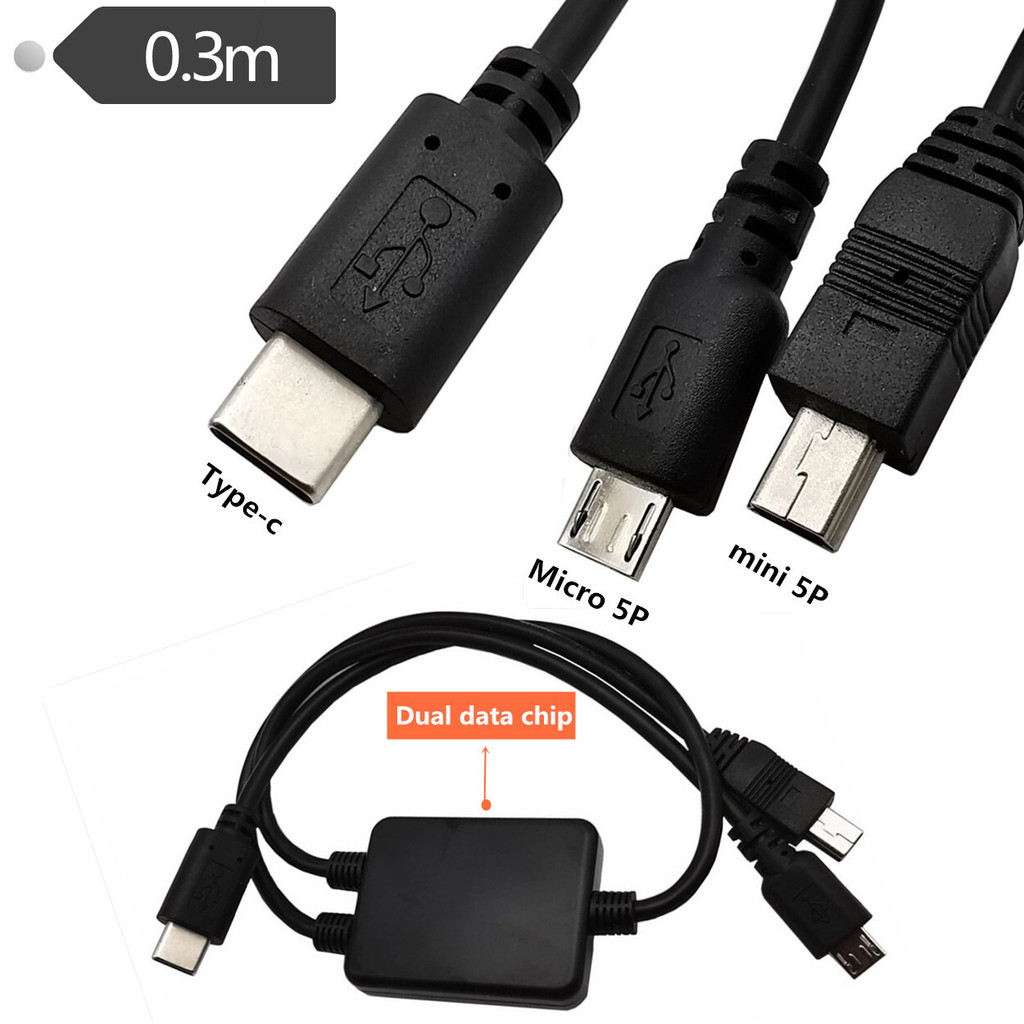 Meanwhile Transmission OTG Dual Data One Point Two USB3.1 Type-C to ...