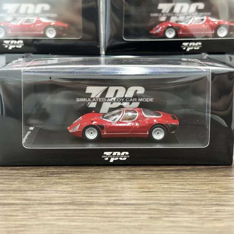 TPC 1/64 * Romeo Tipo 33 Stradale Diecast Car Model Red In 2025 ...