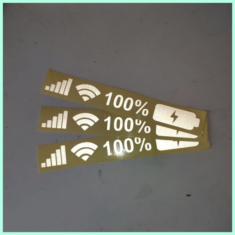 ∆ Car Glass sticker phone bar status/Glass sticker hp handphone icon ...