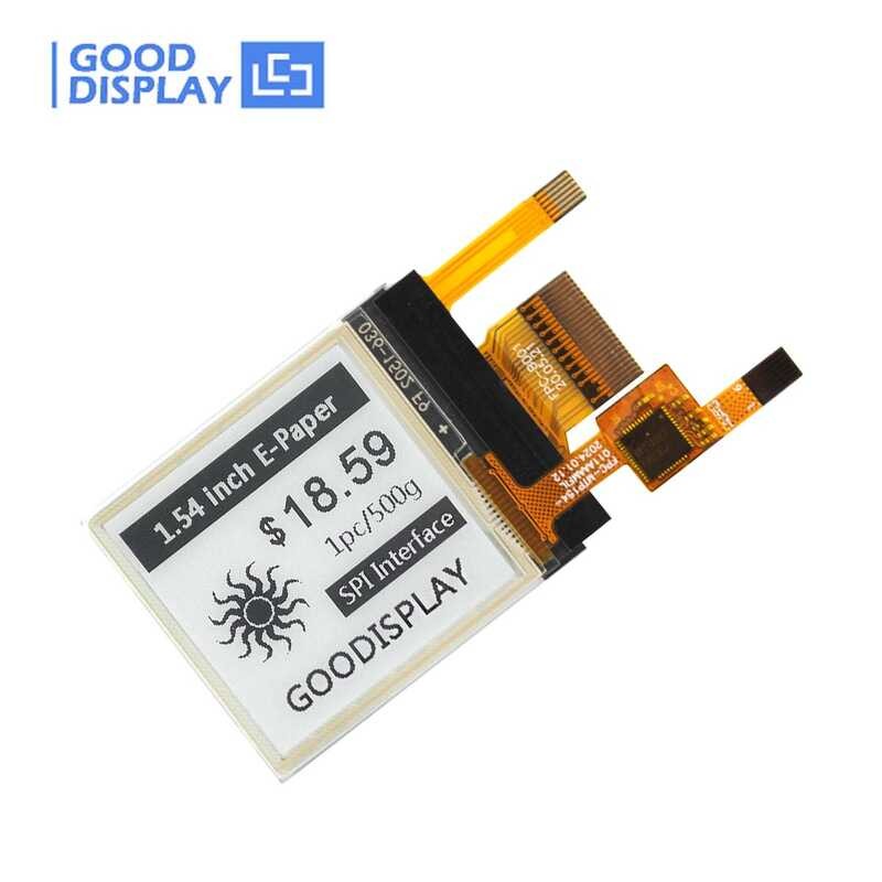 light Front with touch Screen Panel 1.54 inch E-paper Display 200x200 ...