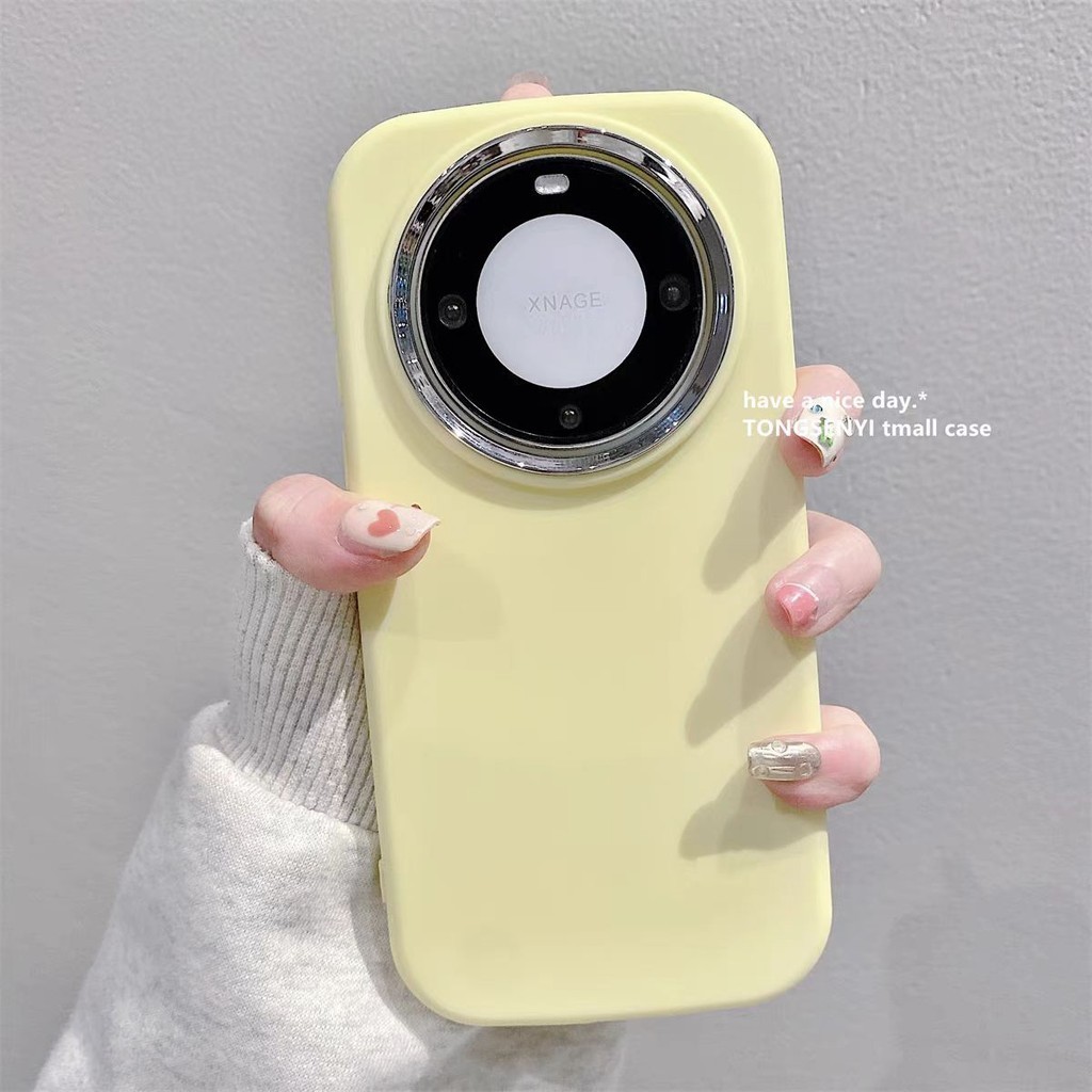 Silver Frame Phone Case For Honor X9b X9c 5G Shockproof TPU Casing ...