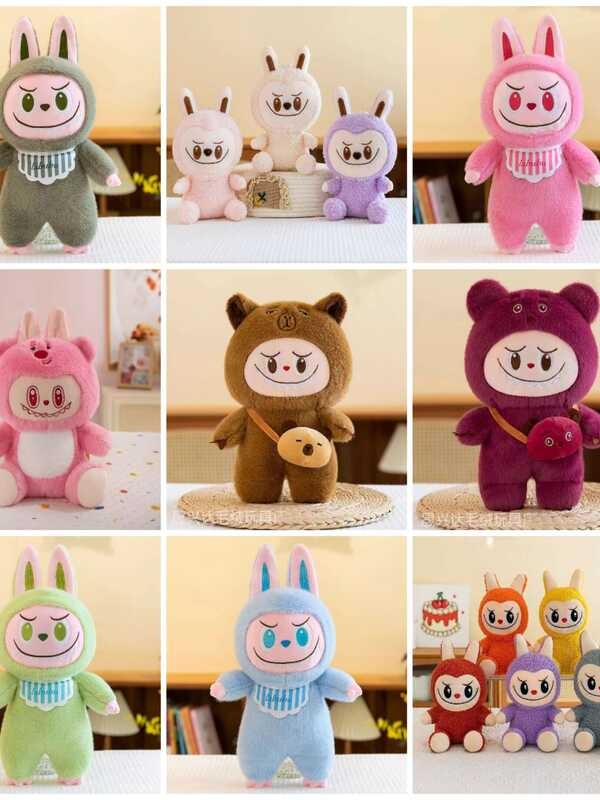 Transform into a rabbit, a plush toy made of cloth, a teddy bear, a ...