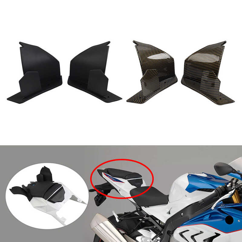 Rear Motorcycle Tail Spoiler Fixed Wing Fairing Winglet For S1000rr ...