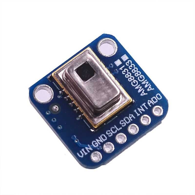 Produktbild von AMG8833 Temperatursensor-Modul – 8x8 Pixel Infrarot-Array, I2C, GY-AMG8833 – Für Wärmebild-Projekte & Präsenzerkennung