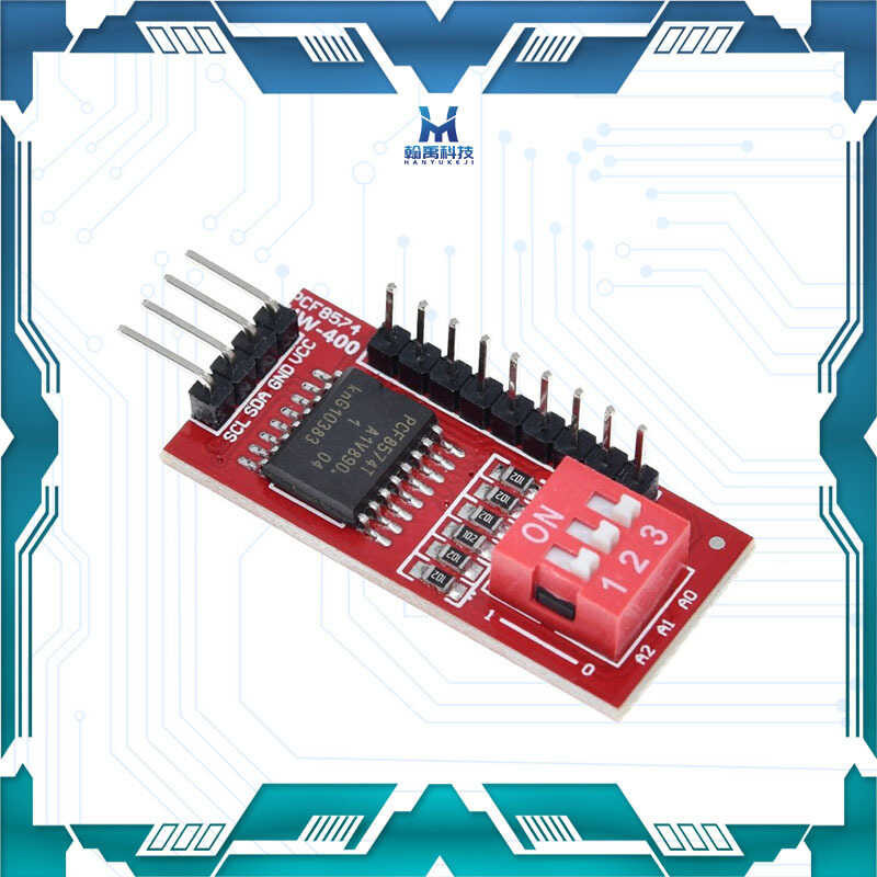 IO expansion module PCF8574T module electronic building block | Shopee ...