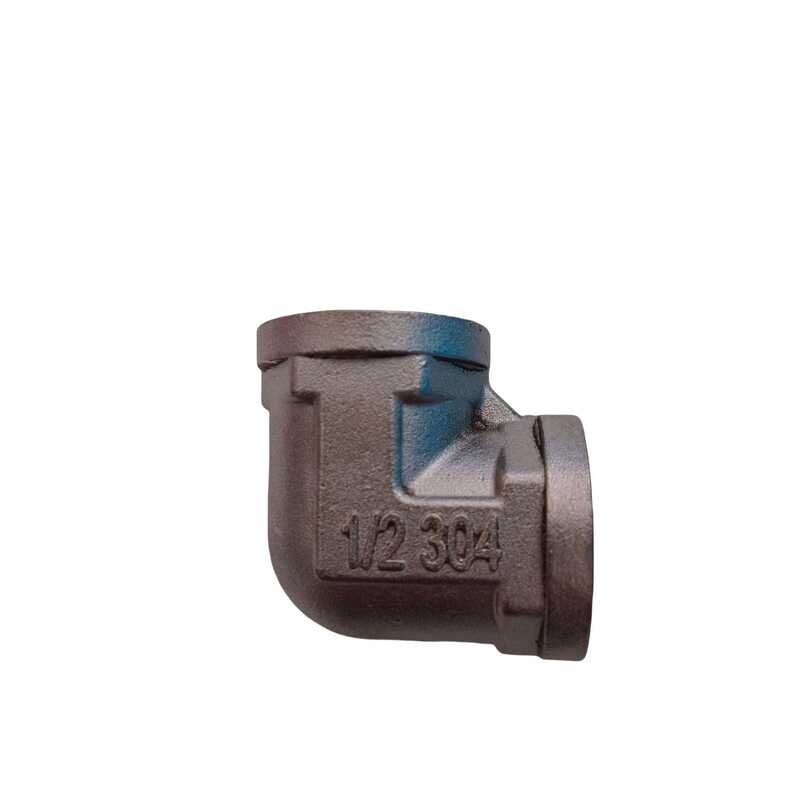 90 degree Stainless square body stainless steel inner elbow, three-way ...