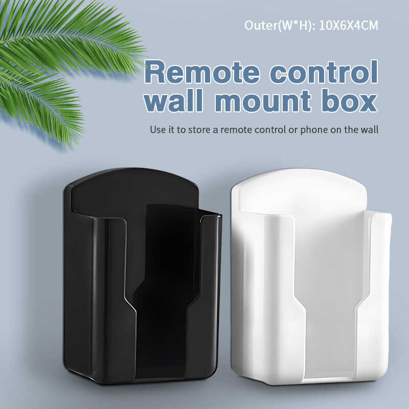 Self-Adhesive Universal Remote Controller Holder Wall Mounted Mobile ...
