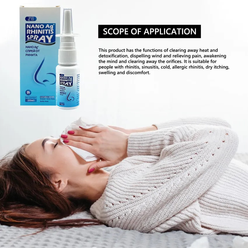 Nasal Sprays Powerful Rhinitis Cure Spray Chronic Allergic Rhinitis ...