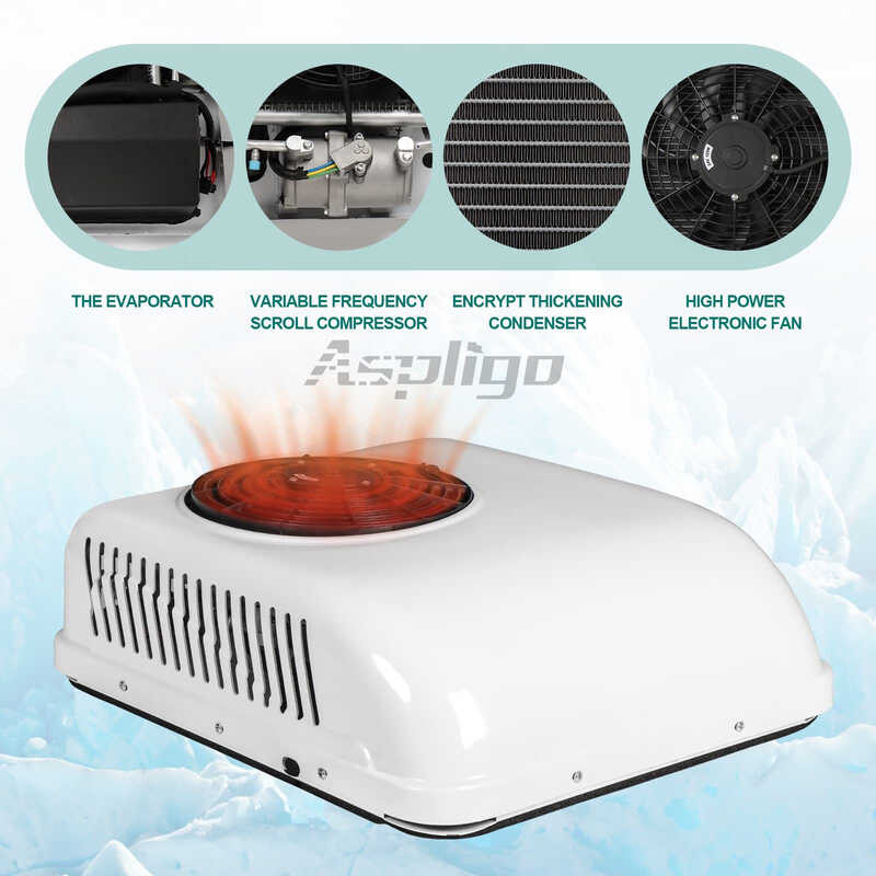 LY Aspligo 12/24V New Energy Electric Heat And Cool Parking Air ...