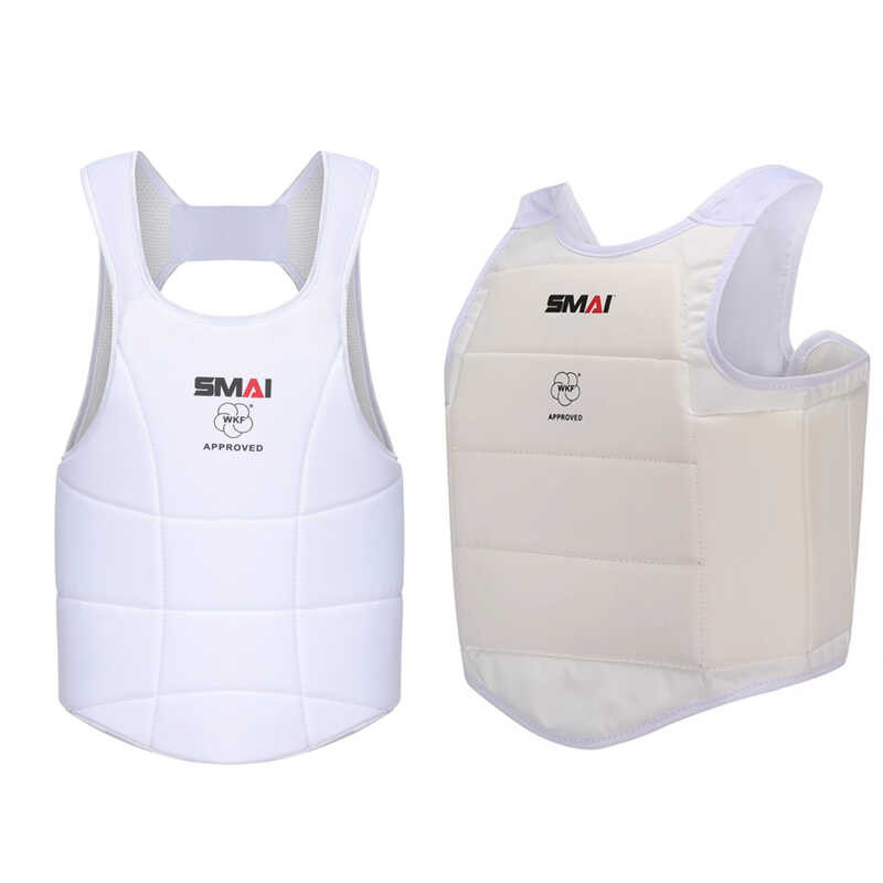 7 WKPPROVED GUARD Male WKF Certifiion SMAI Karate Chest Protector Men ...
