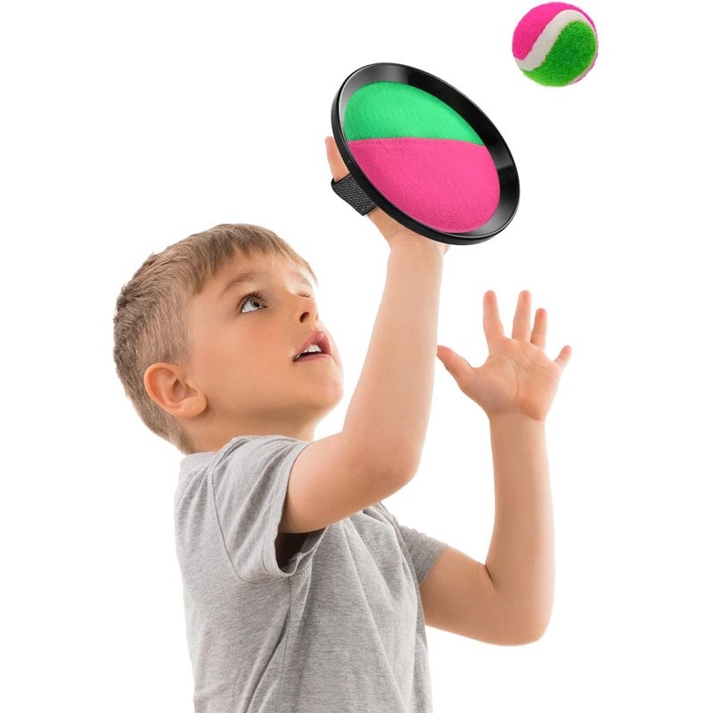 Suction Ball For Children-Wooden Slap Set Throwing Kindergarten Sports ...