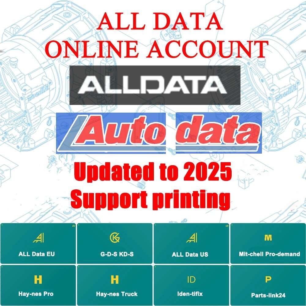 2025 Alldata Repair Full Version Online Account Auto Data All data ...