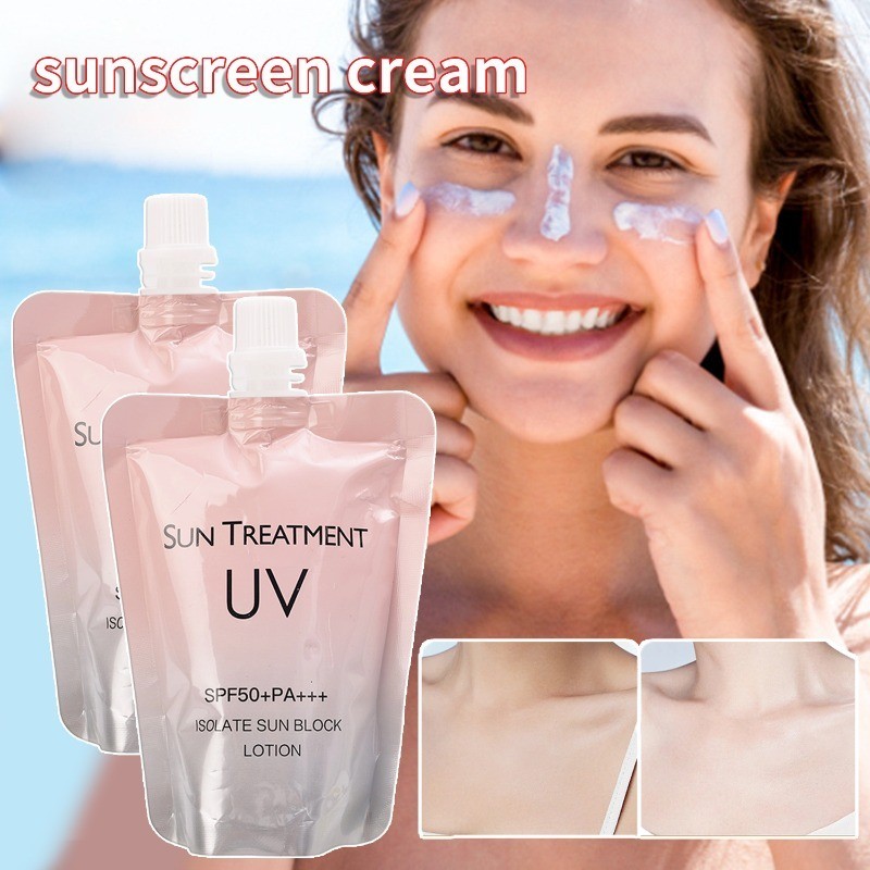 SPF50+ Sunscreen Cream - Outdoor Sunscreen Products - Anti UV Face ...