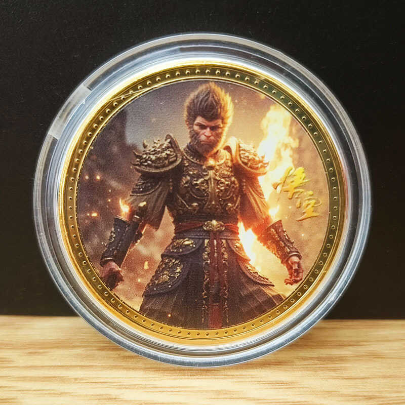 Anime Commemorative Coins, Black Mythology, Wukong Games, Peripheral ...