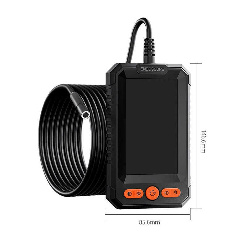 Industrial 200W Pixel 1080P 4.3 Inch LCD Endoscope Inspection With 8Mm ...