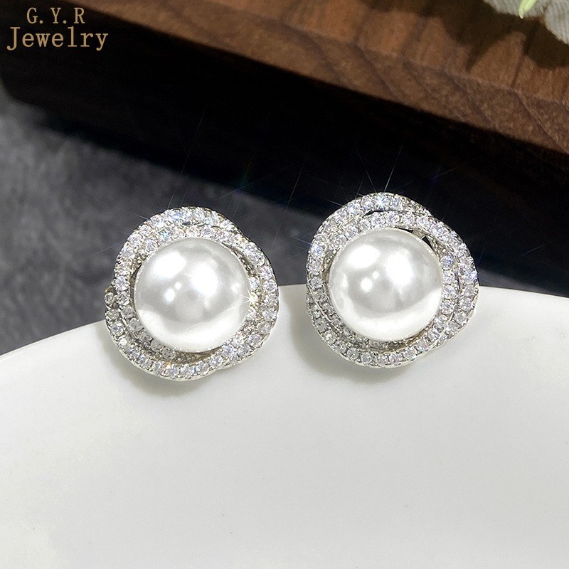 925 Sterling Silver Inlaid Moissanite 1 Karat with Gra Certificate Seconds past Diamond Selector Butterfly Studs main image 1