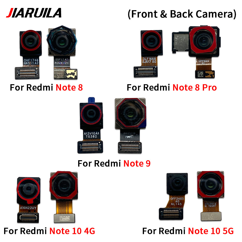 Back Camera For Xiaomi Redmi Note 8 Pro 9 10 4G 5G Front Camera Module ...