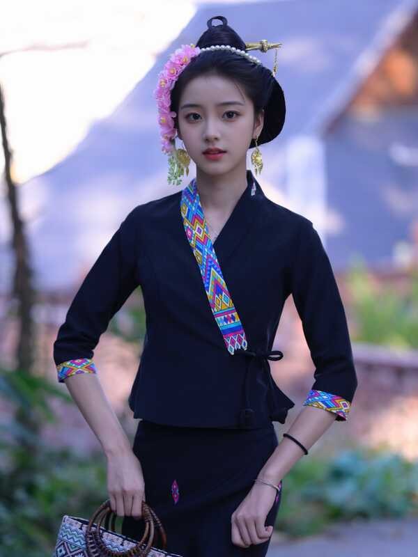 Trendy, Role Playing Clothing Dai Traditional New Xishuangbanna Women's ...