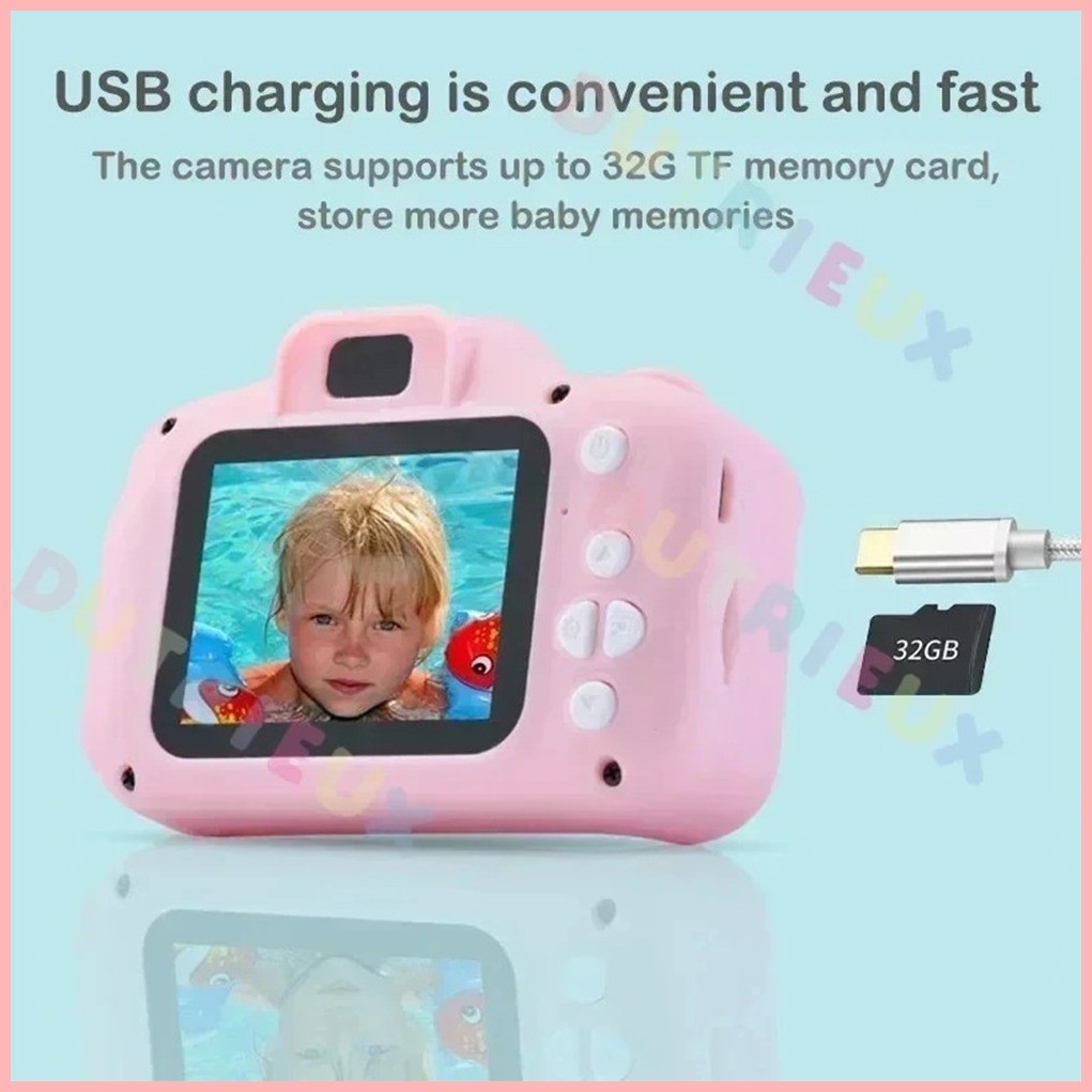 Kids Camera Mini 1080P Digital Toy Camera High Definition Shooting ...