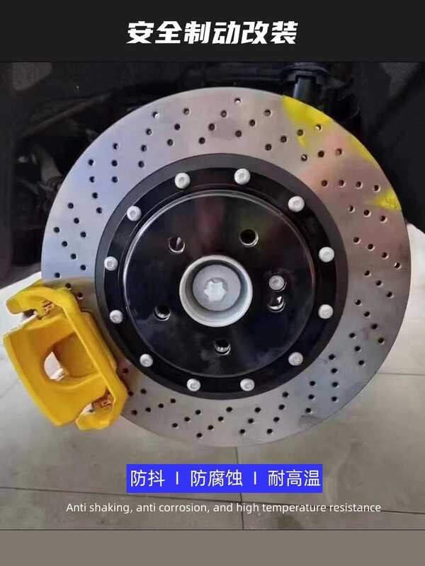 Volkswagen increased the size of the brake disc and back wheel split ...