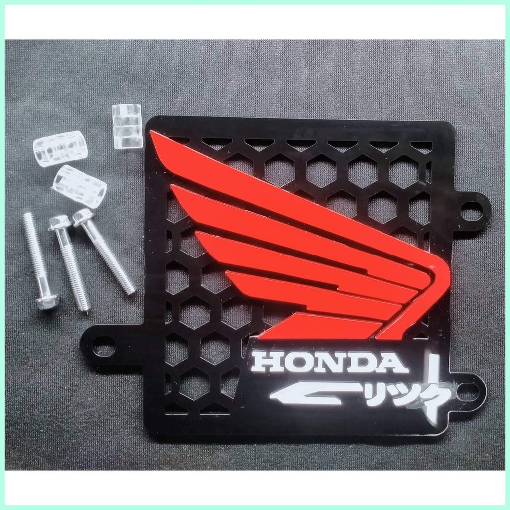Acrylic radiator cover for nmax v1/V2, aerox v1/V2, click v2, mxi/mx ...