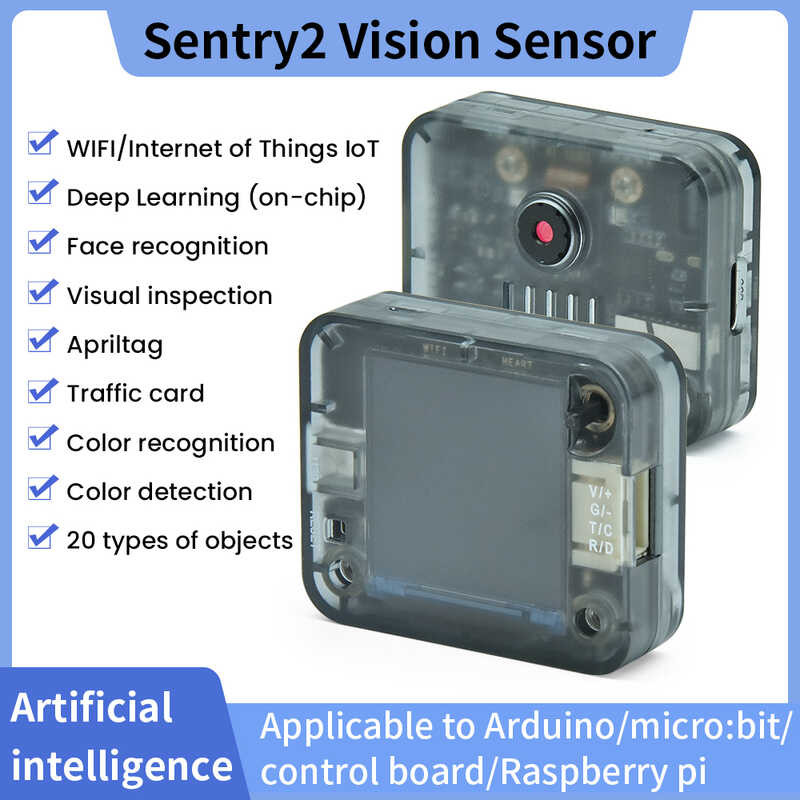 Sentry1&2 Keyestudio Vision Sensor for Arduino /Micro;Bit/Raspberry Pi ...