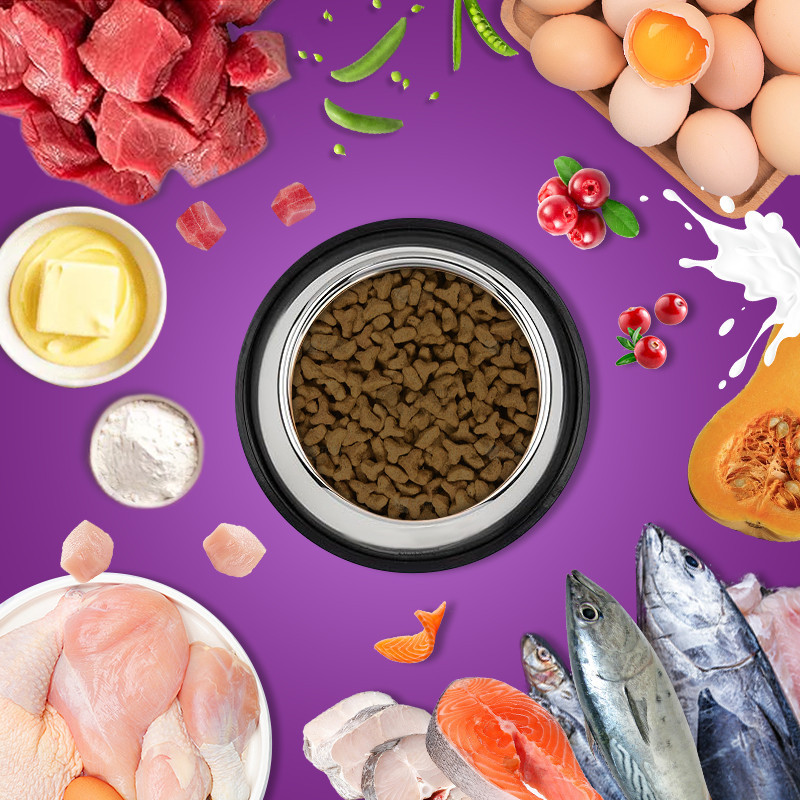 FOLOPETS Adult Cat Kitten Dry Food Oceanfish Chicken Liver Flavor 1kg ...