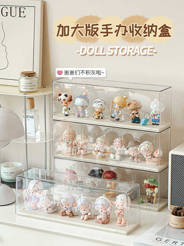 Handmade Display Box Bubble Mart Blind Box Storage Rack Plus Large ...