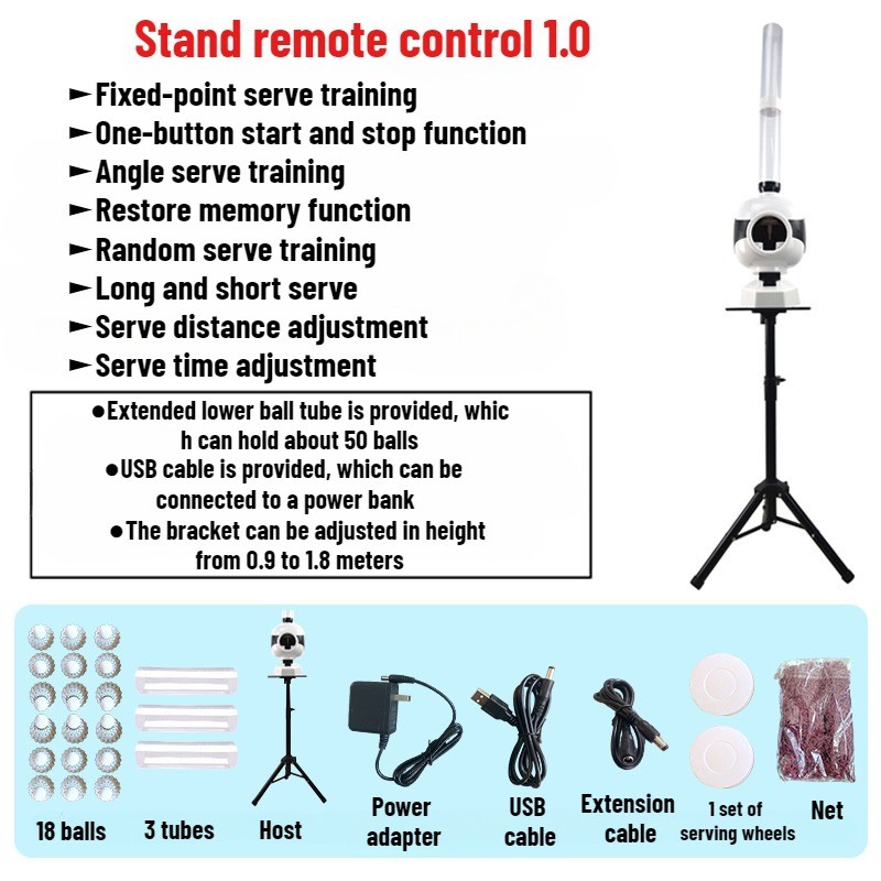 Badminton Auto Serving Machine，Portable Solo Practice Trainer For Home ...