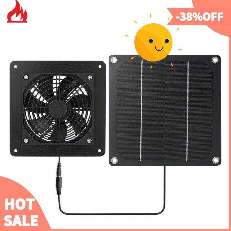 Panel Exhaust Solar Air Extractor Circulating Fan 15W 6 Inch Mini ...