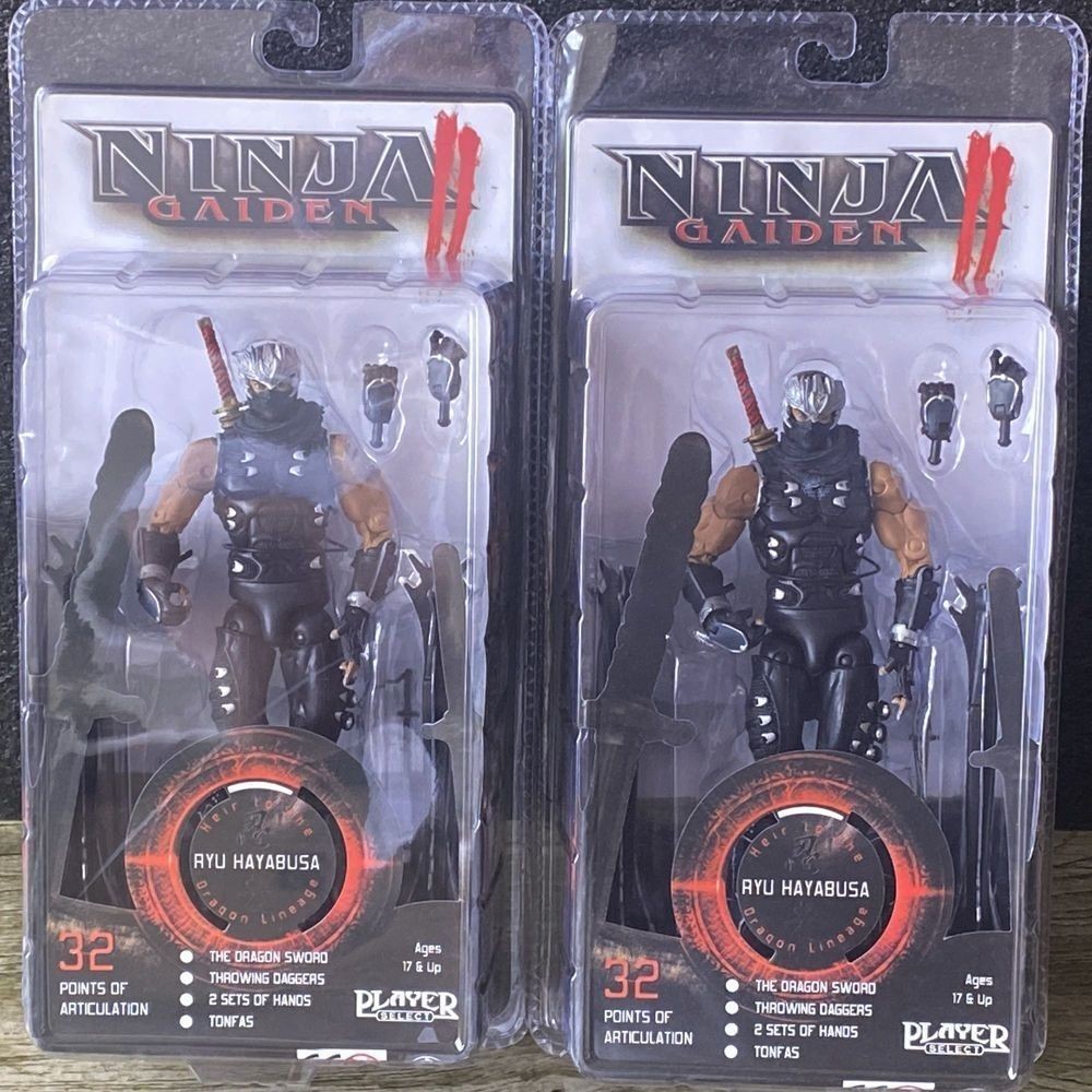NECA 7-Inch Ninja Dragon Sword Legend/Ninja Gaiden Hayabusa/Ryu Ninja ...