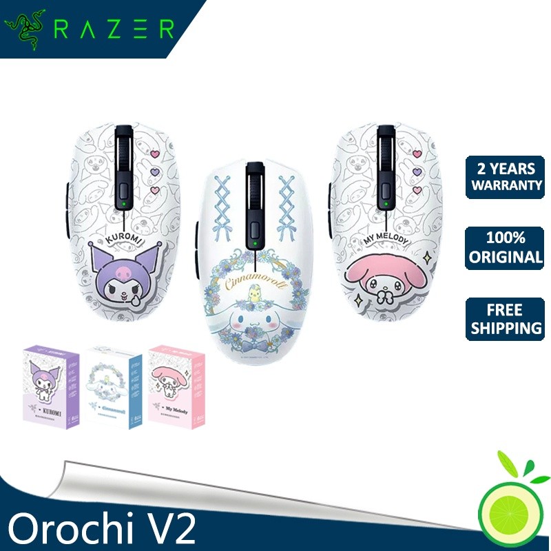 Mouse Razer Orochi V2 Kuromi Razer X Sanrio Hello Kitty Friends 50th ...