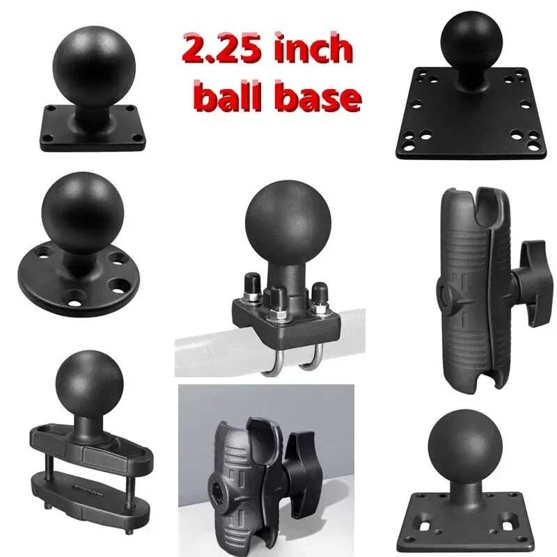 Duty Heavy Double Socket Arm 2.25 Inch Ball-Head Adapter Square Ball ...