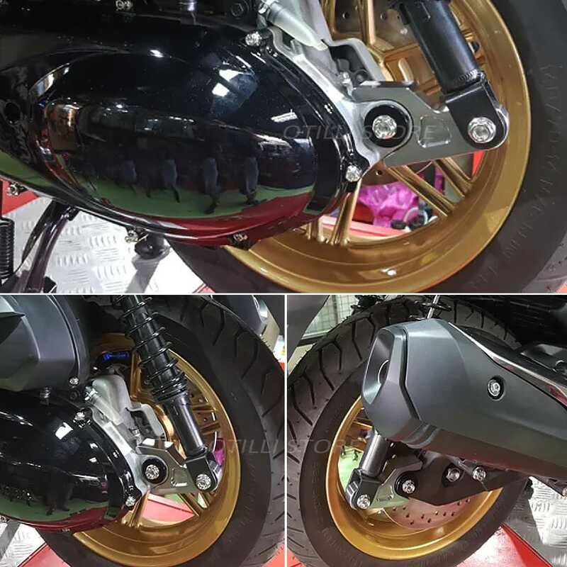 Accessories Motorcycle Suspension Lowered Connecting Rod Rear Shock ...
