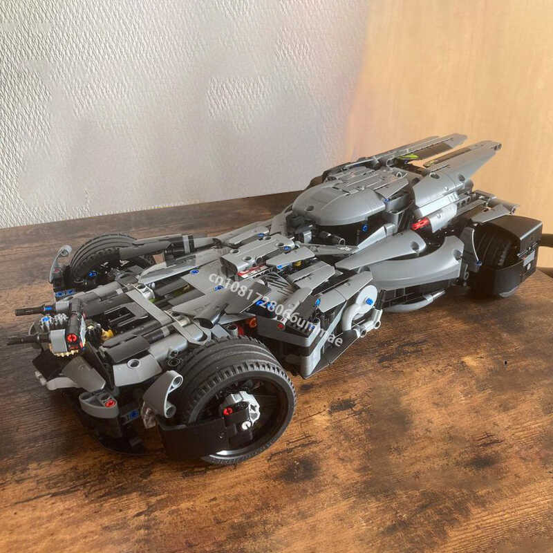 Technical NEW Batmobile Model Building Blocks DIY Er Car Assemble ...