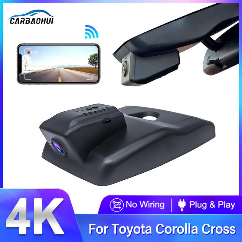 Cam 4K Dash For Toyota Corolla Cross 2022 Plug And Play Car DVR High ...