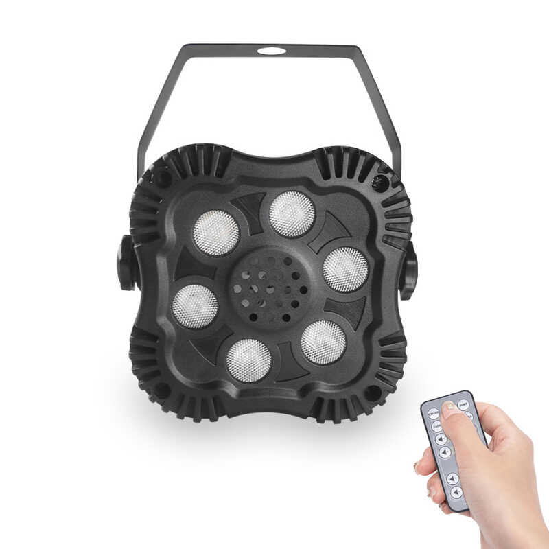 ALIEN Remote 4X8w 4In1 RGBW 6X3w 3In1 RGB Mini LED Par Light DJ Disco ...