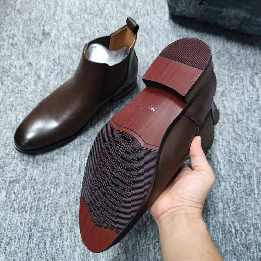 Chelsea Boots Men's Oxford Shoes Formal Shoes Casual Leather Shoes Men ...